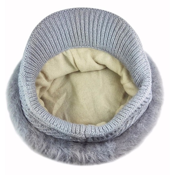 Women Wool Slouchy Beret Hat - Picture 3 of 4